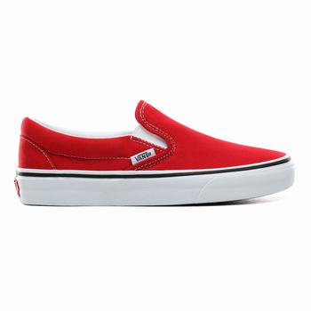 Damske Slip On Tenisky Vans Červené/Biele VA10GNEBA